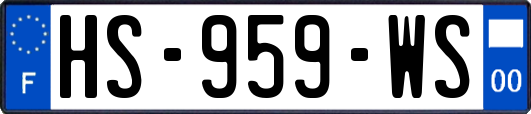 HS-959-WS