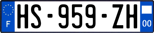 HS-959-ZH