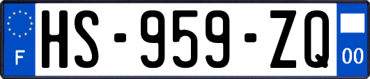 HS-959-ZQ