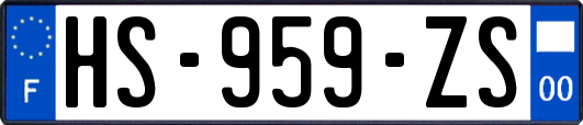 HS-959-ZS
