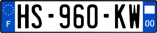 HS-960-KW