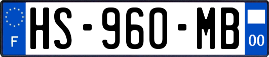 HS-960-MB