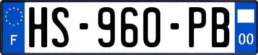 HS-960-PB