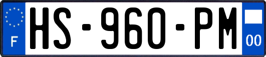 HS-960-PM
