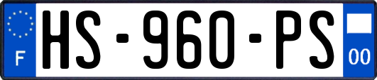 HS-960-PS