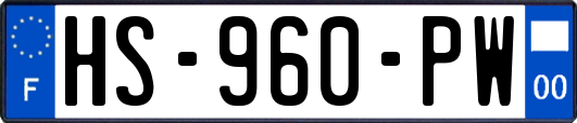 HS-960-PW