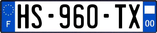 HS-960-TX
