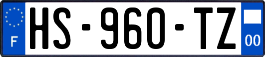 HS-960-TZ