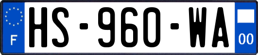 HS-960-WA