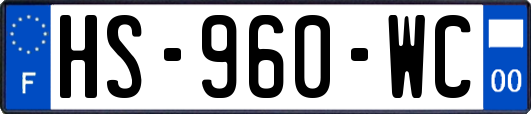 HS-960-WC