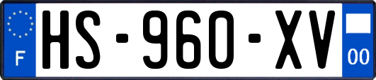 HS-960-XV