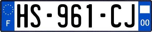HS-961-CJ