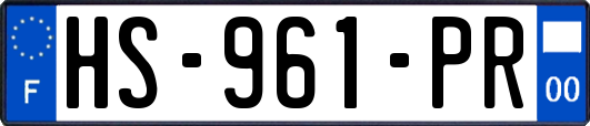 HS-961-PR