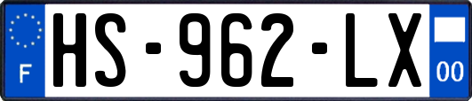 HS-962-LX