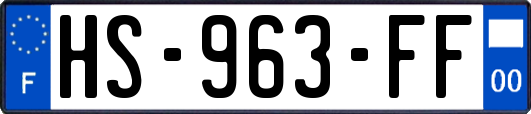 HS-963-FF
