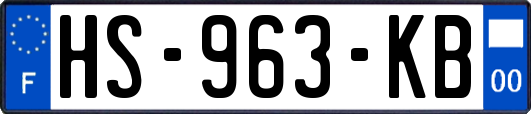 HS-963-KB