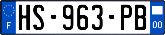 HS-963-PB