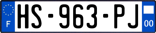 HS-963-PJ