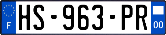 HS-963-PR