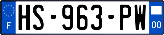 HS-963-PW