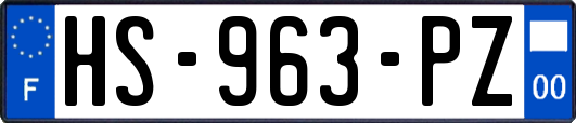 HS-963-PZ