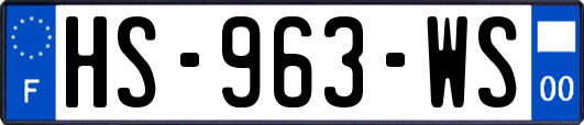 HS-963-WS