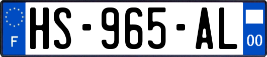 HS-965-AL
