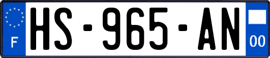 HS-965-AN