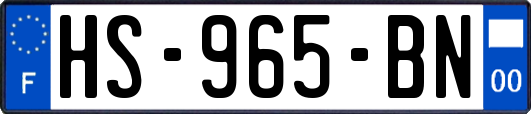 HS-965-BN