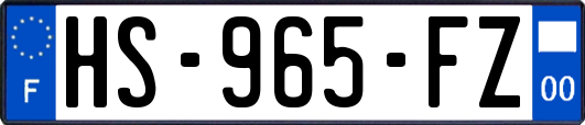 HS-965-FZ