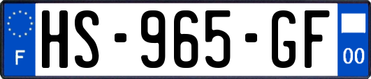 HS-965-GF