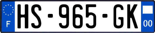 HS-965-GK