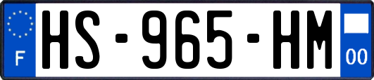 HS-965-HM