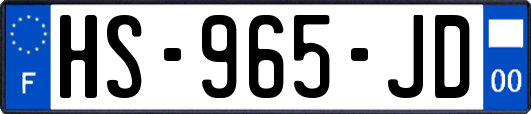 HS-965-JD