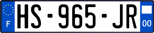 HS-965-JR