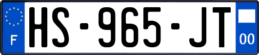 HS-965-JT