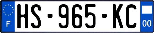 HS-965-KC