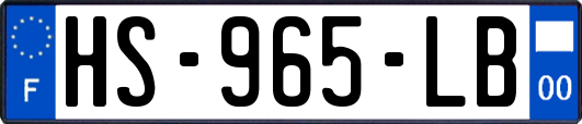 HS-965-LB