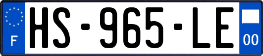 HS-965-LE