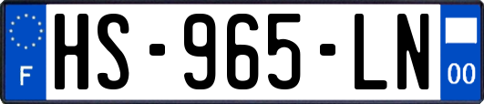 HS-965-LN