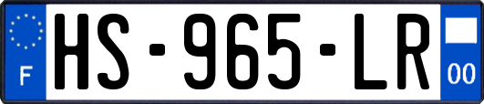 HS-965-LR