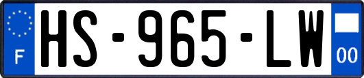 HS-965-LW