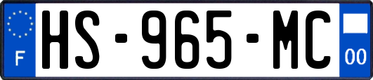 HS-965-MC