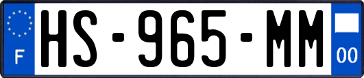 HS-965-MM