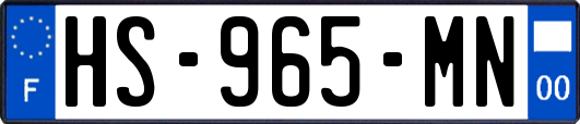 HS-965-MN