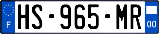 HS-965-MR