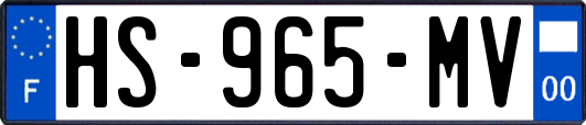 HS-965-MV