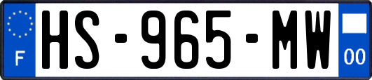 HS-965-MW