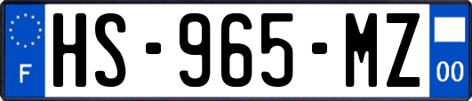 HS-965-MZ