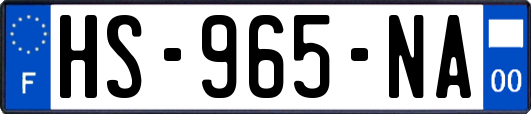 HS-965-NA